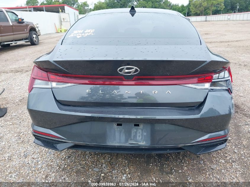 2022 Hyundai Elantra Sel VIN: 5NPLN4AG6NH067648 Lot: 39938963