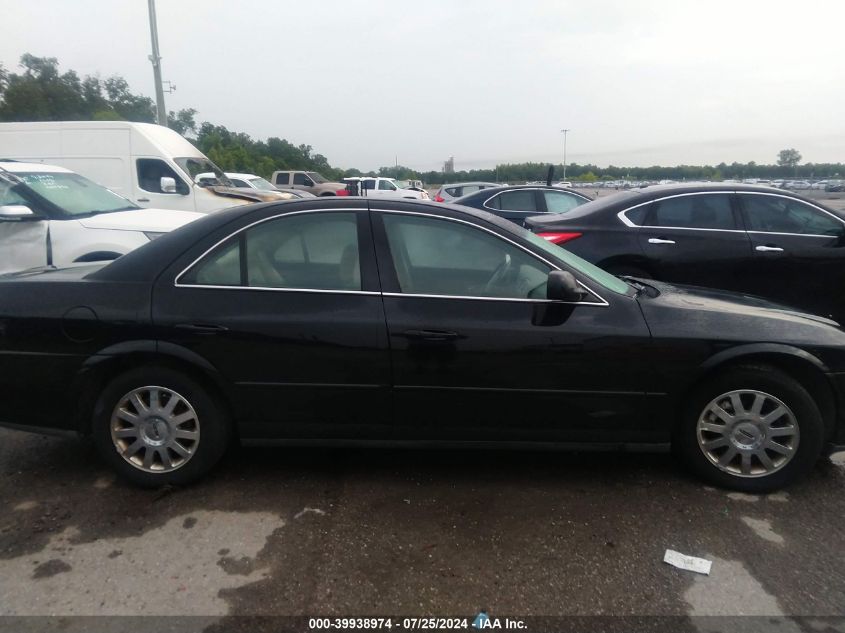 2005 Lincoln Ls V6 VIN: 1LNHM86S85Y606813 Lot: 39938974