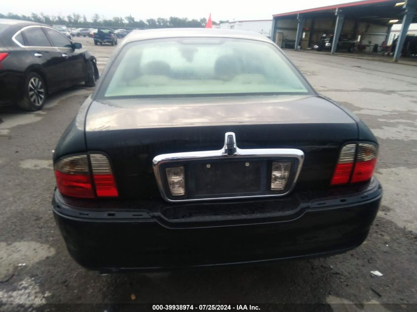 2005 Lincoln Ls V6 VIN: 1LNHM86S85Y606813 Lot: 39938974