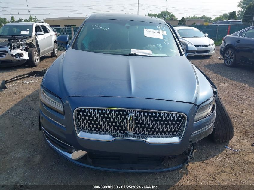 2LMPJ8K91KBL67514 2019 Lincoln Nautilus Select