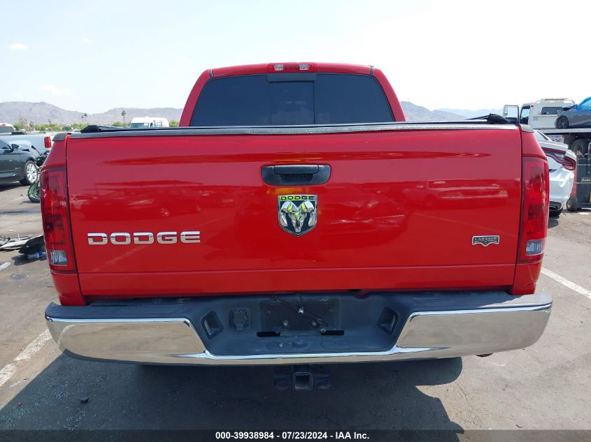 2004 Dodge Ram 1500 Slt/Laramie VIN: 1D7HA18D24S783402 Lot: 39938984