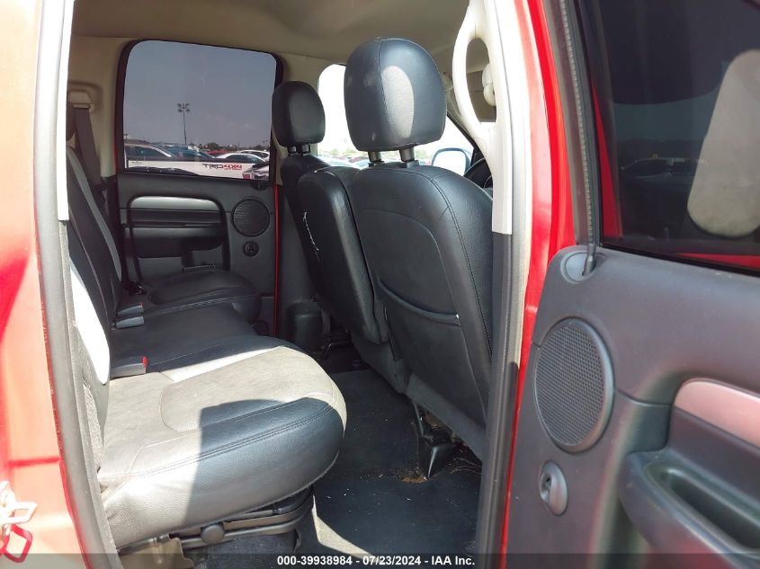 2004 Dodge Ram 1500 Slt/Laramie VIN: 1D7HA18D24S783402 Lot: 39938984