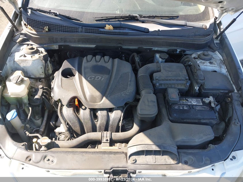 2012 Hyundai Sonata Gls VIN: 5NPEB4AC0CH329448 Lot: 39938997