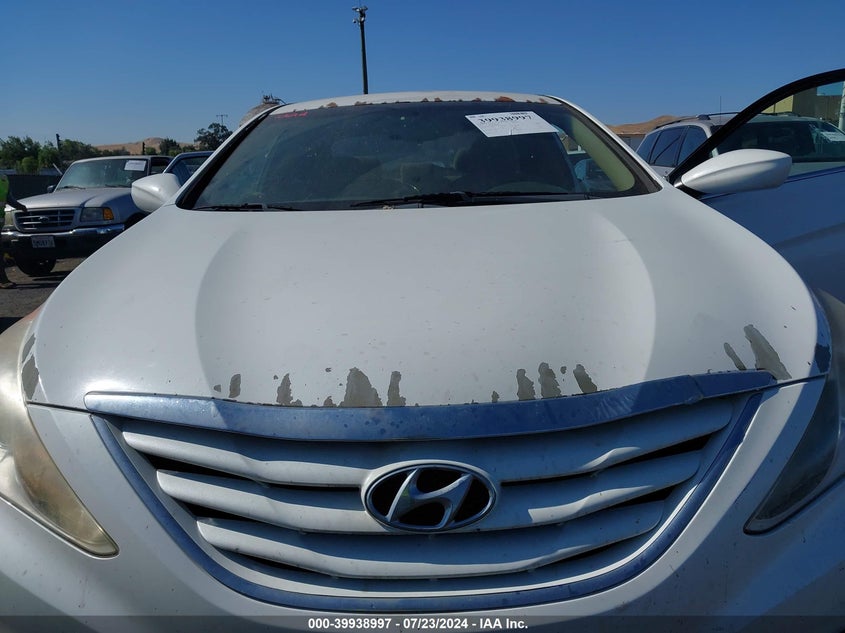 2012 Hyundai Sonata Gls VIN: 5NPEB4AC0CH329448 Lot: 39938997