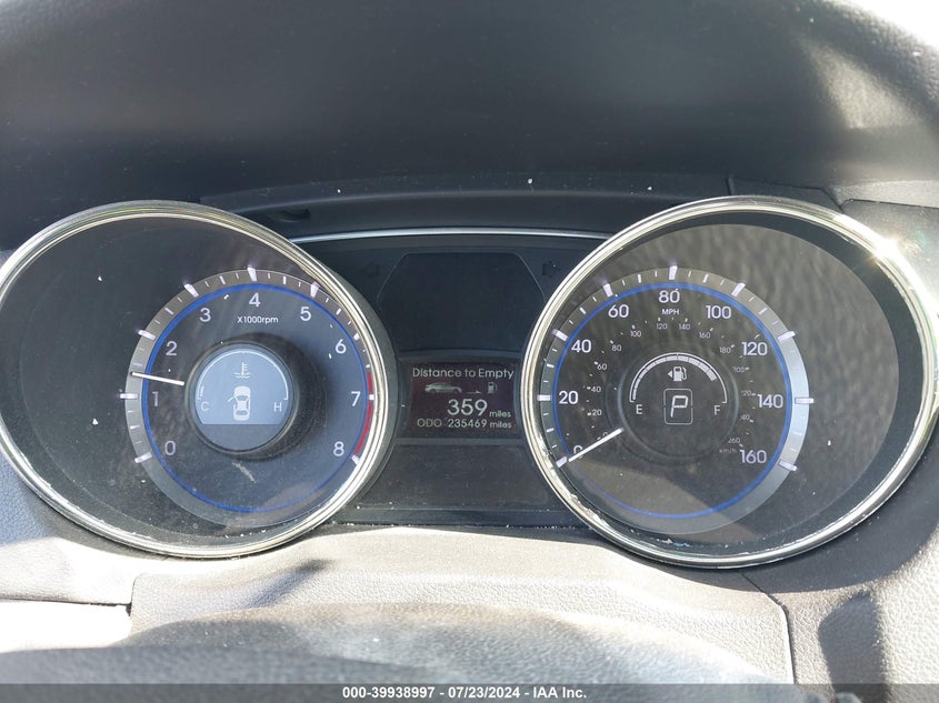 2012 Hyundai Sonata Gls VIN: 5NPEB4AC0CH329448 Lot: 39938997