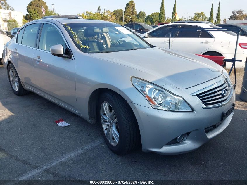 2012 Infiniti G37 Journey VIN: JN1CV6AP4CM628723 Lot: 40867650