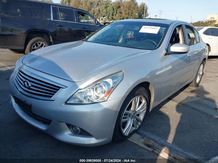 2012 Infiniti G37 Journey VIN: JN1CV6AP4CM628723 Lot: 40867650