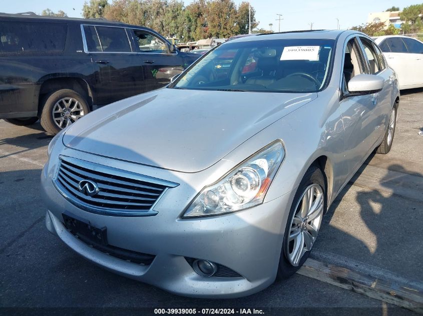 2012 Infiniti G37 Sport VIN: JN1CV6AP4CM628723 Lot: 39939005