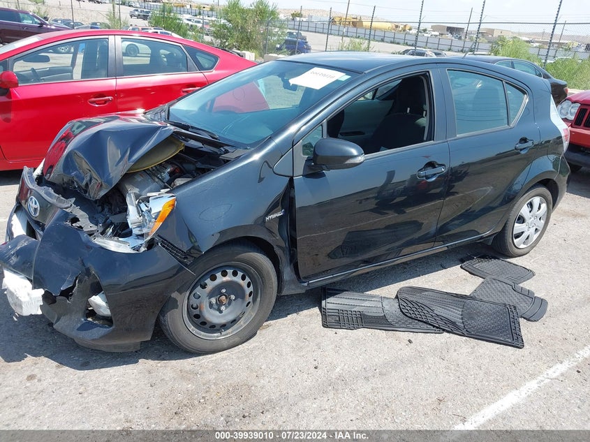 2013 Toyota Prius C Two VIN: JTDKDTB36D1554648 Lot: 39939010