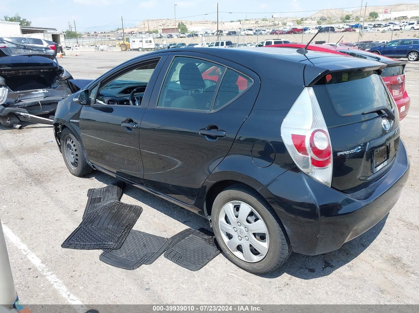 2013 Toyota Prius C Two VIN: JTDKDTB36D1554648 Lot: 39939010