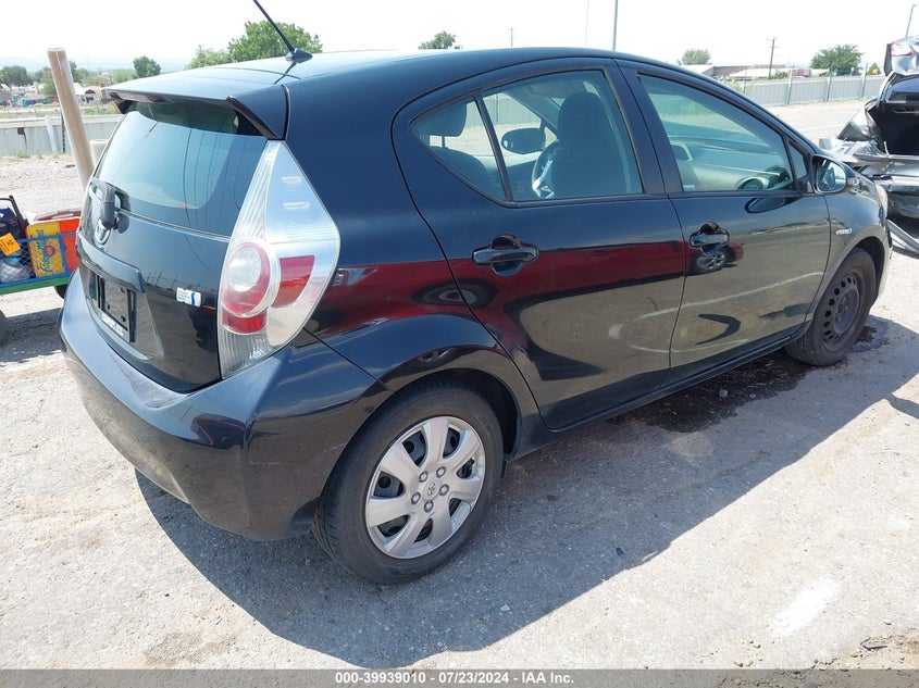 2013 Toyota Prius C Two VIN: JTDKDTB36D1554648 Lot: 39939010