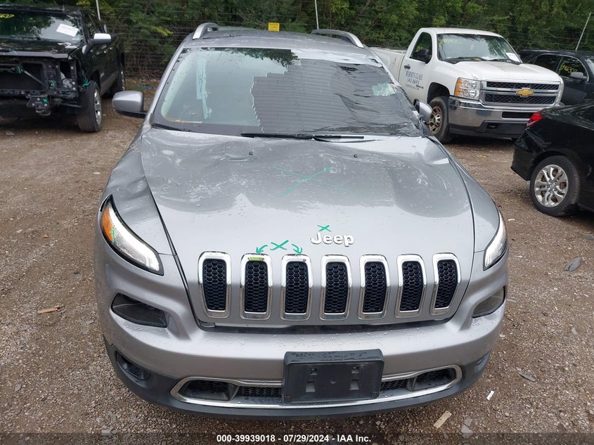 VIN 1C4PJMDB1HW519890 2017 JEEP CHEROKEE LIMITED 4X4