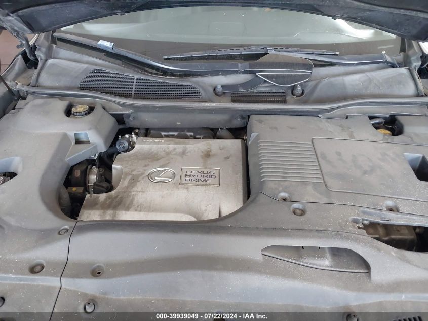 2010 Lexus Rx 450H VIN: JTJZB1BA6A2003436 Lot: 39939049