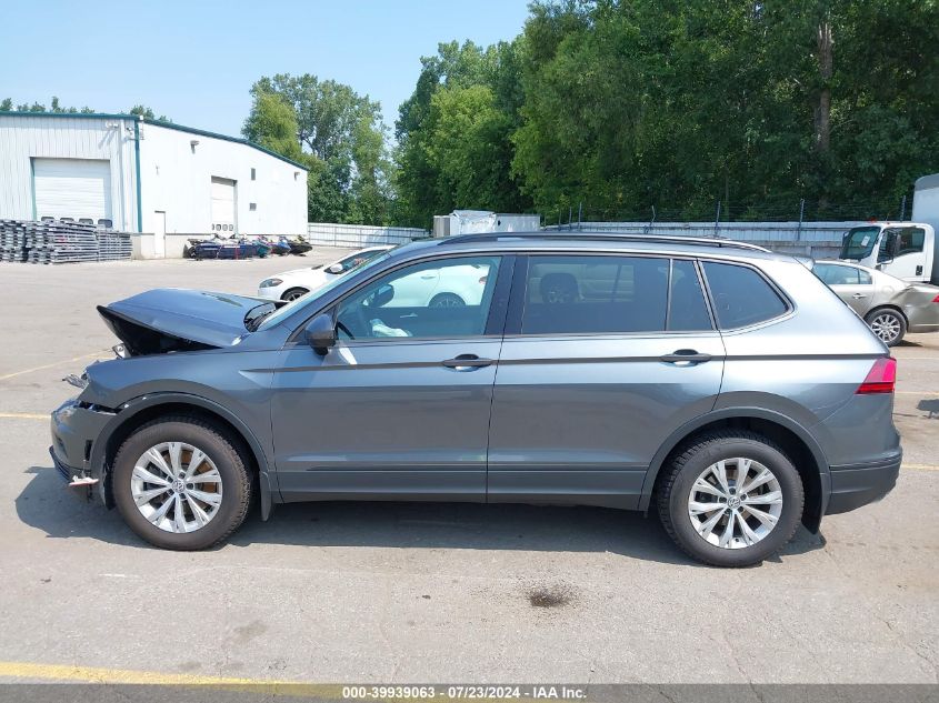 2019 Volkswagen Tiguan 2.0T S VIN: 3VV0B7AX1KM176572 Lot: 39939063