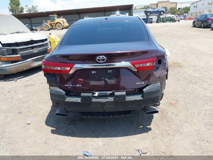 2018 Toyota Avalon Xle VIN: 4T1BK1EB3JU278237 Lot: 39939092