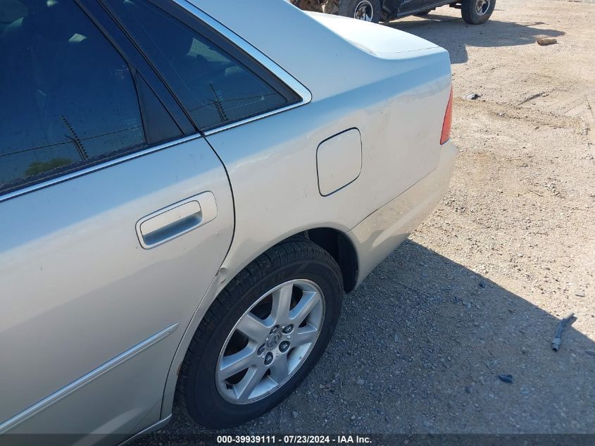 2001 Toyota Avalon Xl W/Bucket Seats/Xl W/Bench Seat/Xls W/Bucket Seats/Xls W/Bench Seat VIN: 4T1BF28B61U164352 Lot: 39939111