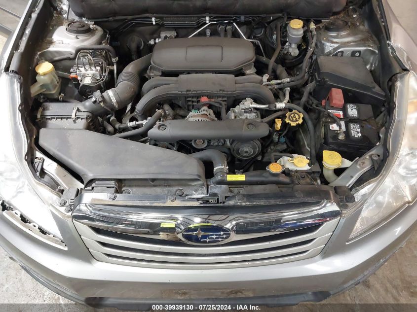 2011 Subaru Outback 2.5I Premium VIN: 4S4BRBCC3B3427153 Lot: 39939130