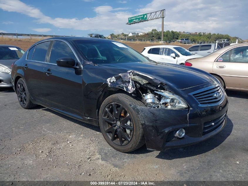 2012 Infiniti G37 Journey VIN: JN1CV6AP6CM626696 Lot: 39939144