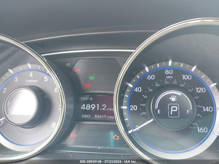 2012 Hyundai Sonata Limited VIN: 5NPEC4AC3CH361288 Lot: 39939148