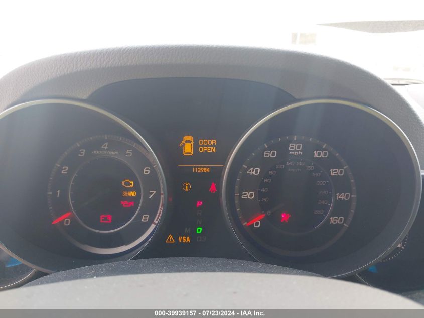 2007 Acura Mdx VIN: 2HNYD28267H543295 Lot: 39939157