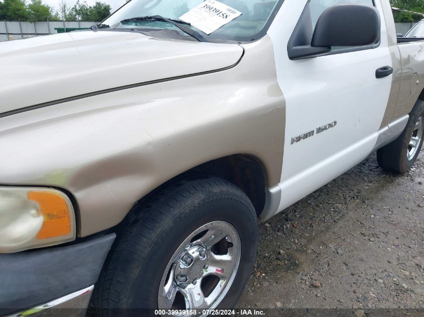 2002 Dodge Ram 1500 St VIN: 1D7HA16K82J202683 Lot: 39939158