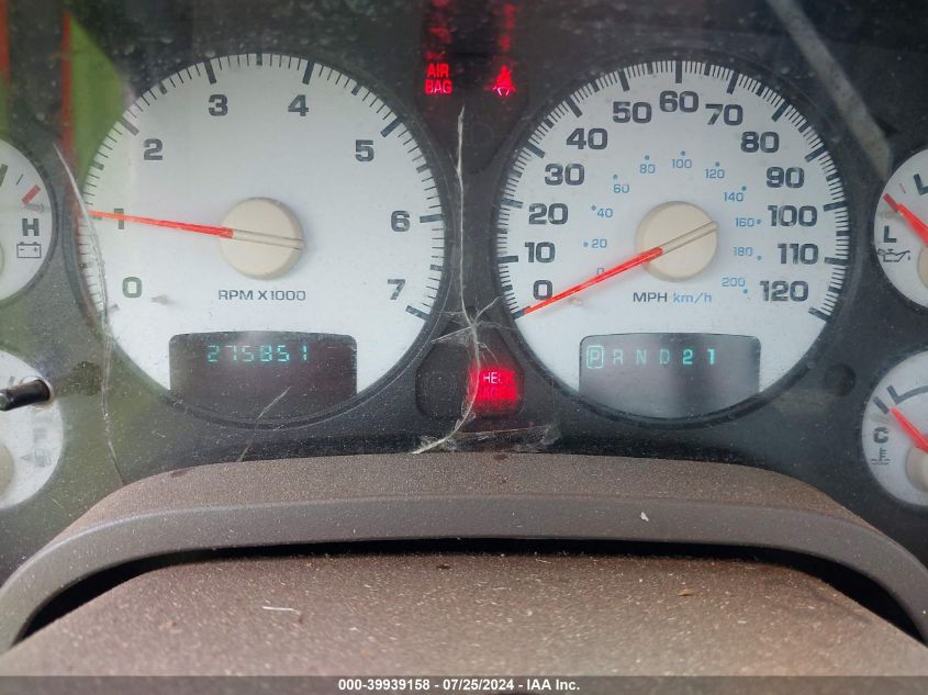 2002 Dodge Ram 1500 St VIN: 1D7HA16K82J202683 Lot: 39939158