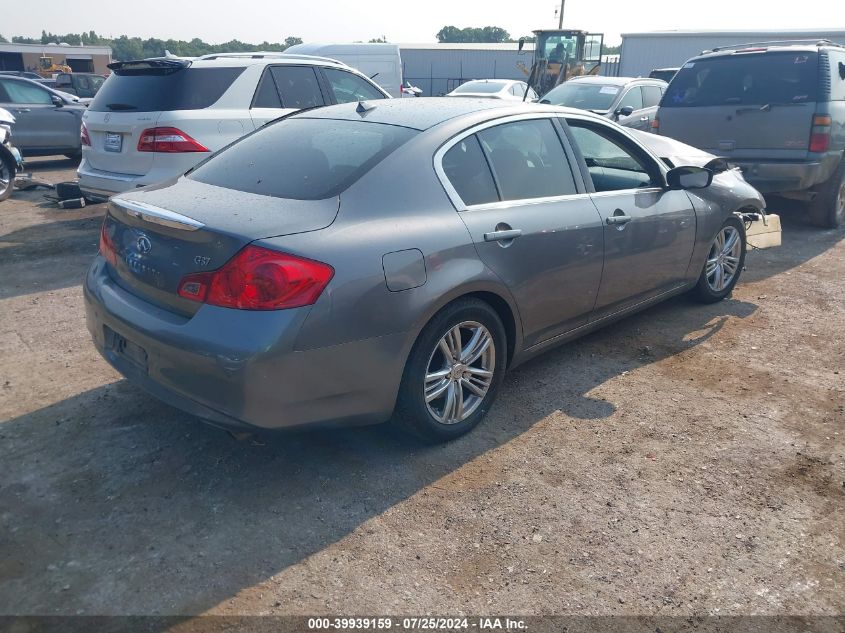 2013 Infiniti G37 Journey/Sport VIN: JN1CV6APXDM306802 Lot: 39939159