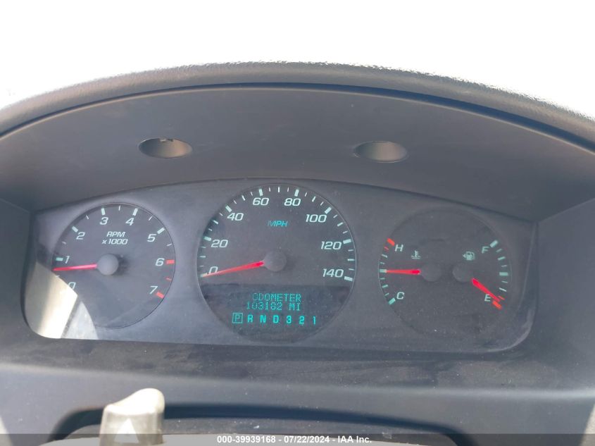 2009 Chevrolet Impala Ls VIN: 2G1WB57K491306332 Lot: 39939168