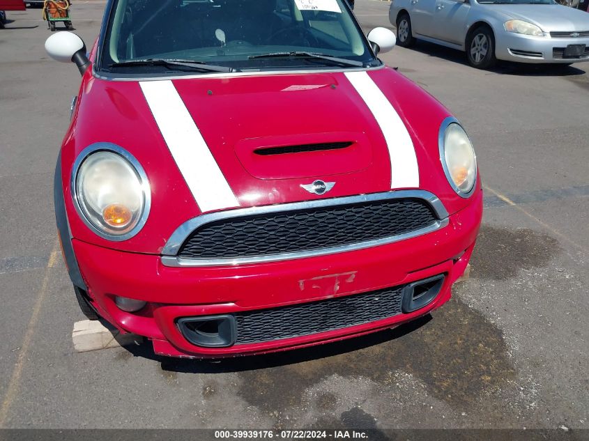 2011 Mini Cooper S VIN: WMWSV3C50BTY11962 Lot: 39939176