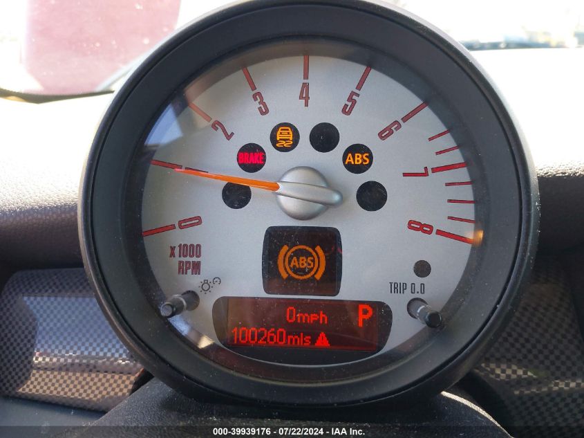 2011 Mini Cooper S VIN: WMWSV3C50BTY11962 Lot: 39939176