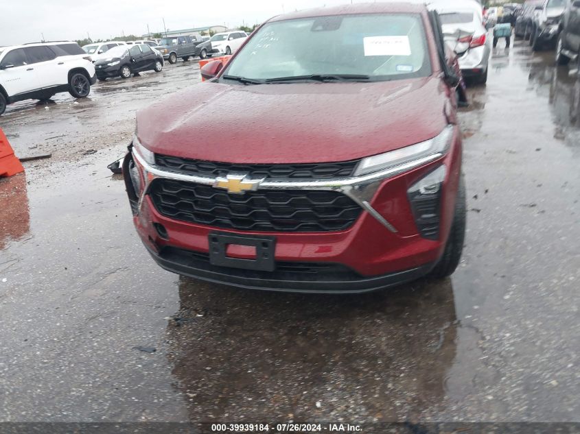 VIN KL77LFE27RC213698 2024 CHEVROLET TRAX LS