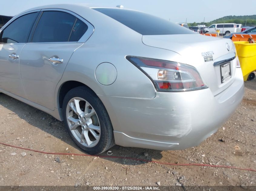 2014 Nissan Maxima 3.5 Sv VIN: 1N4AA5APXEC477637 Lot: 39939200