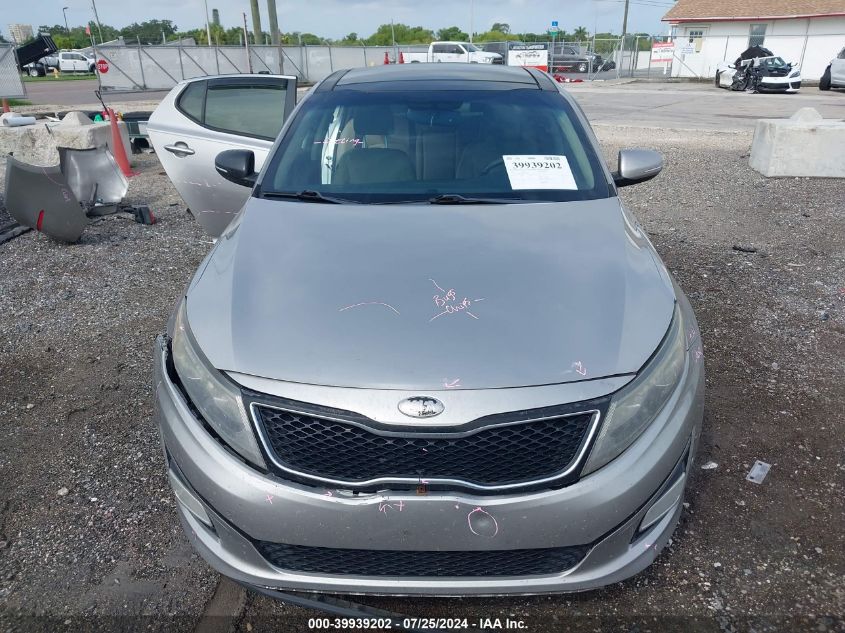 2014 Kia Optima Ex VIN: 5XXGN4A70EG339141 Lot: 39939202