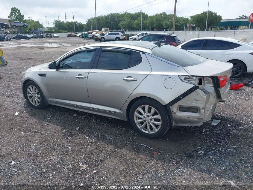 2014 Kia Optima Ex VIN: 5XXGN4A70EG339141 Lot: 39939202