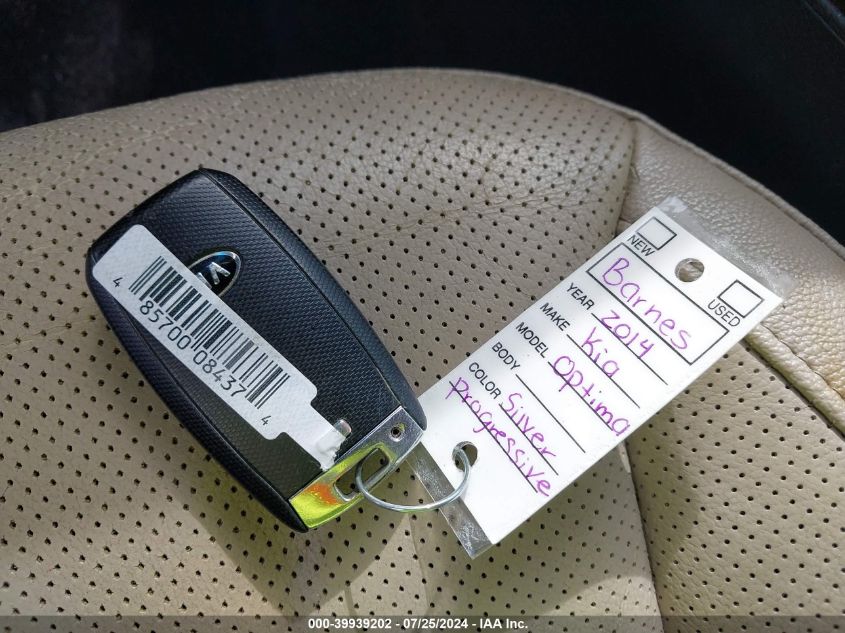 2014 Kia Optima Ex VIN: 5XXGN4A70EG339141 Lot: 39939202