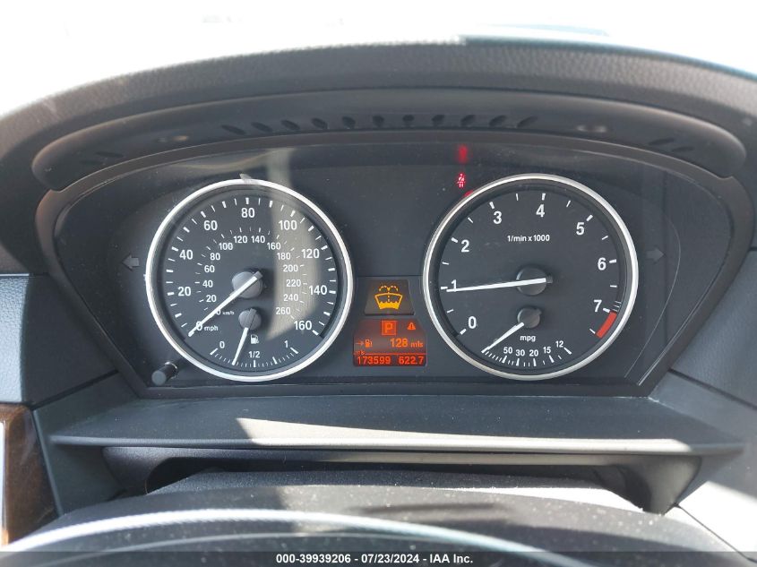 2009 BMW 535I VIN: WBANW13529C162920 Lot: 39939206