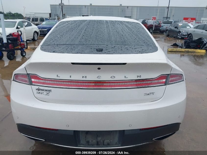 2017 Lincoln Mkz Select VIN: 3LN6L5C99HR624153 Lot: 39939209