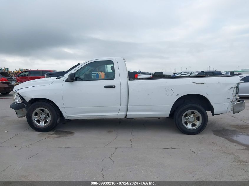2012 Ram 1500 St VIN: 3C6JD6DPXCG277698 Lot: 39939216