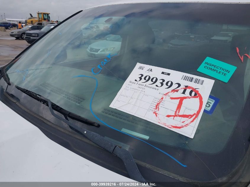 2012 Ram 1500 St VIN: 3C6JD6DPXCG277698 Lot: 39939216