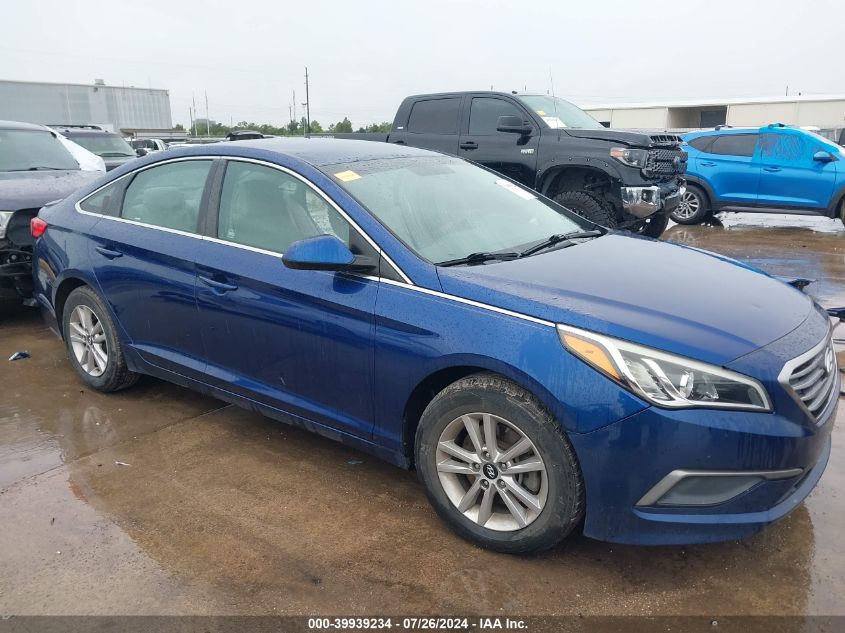 2016 Hyundai Sonata Se VIN: 5NPE24AF2GH306026 Lot: 39939234