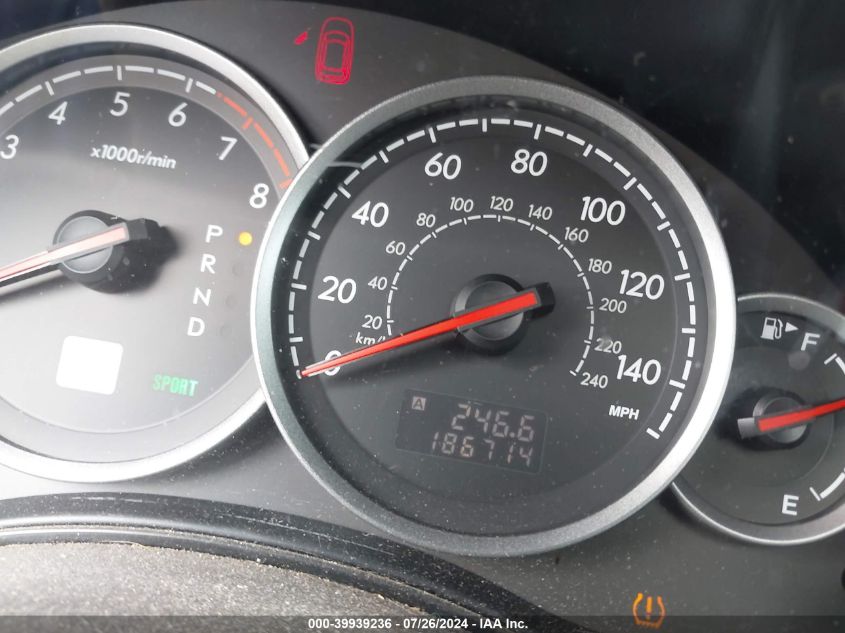 2007 Subaru Outback 2.5I Limited VIN: 4S4BP62C577327425 Lot: 39939236