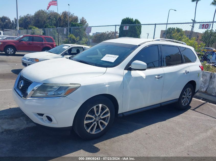 2015 Nissan Pathfinder S VIN: 5N1AR2MN8FC692071 Lot: 39939243