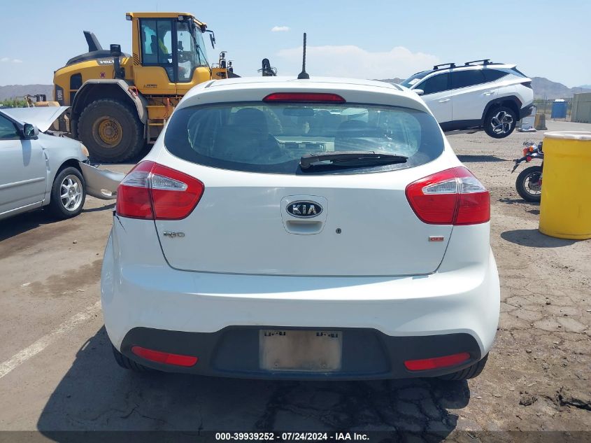 2012 Kia Rio5 Lx VIN: KNADM5A31C6079138 Lot: 39939252