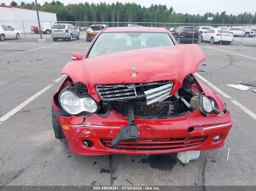 2006 Mercedes-Benz C 280 Luxury 4Matic VIN: WDBRF92H26F801613 Lot: 39939261