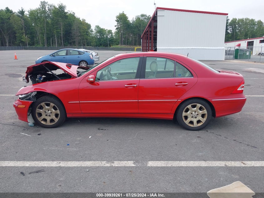 2006 Mercedes-Benz C 280 Luxury 4Matic VIN: WDBRF92H26F801613 Lot: 39939261