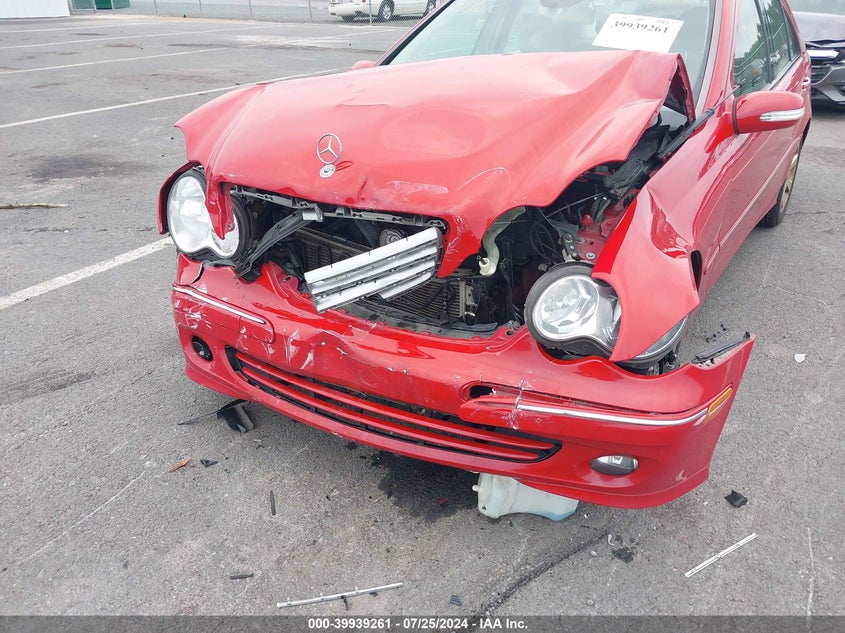 2006 Mercedes-Benz C 280 Luxury 4Matic VIN: WDBRF92H26F801613 Lot: 39939261
