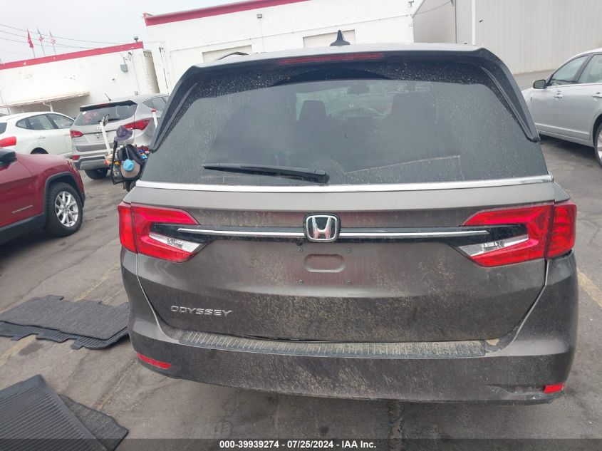 2021 Honda Odyssey Ex VIN: 5FNRL6H5XMB027604 Lot: 39939274