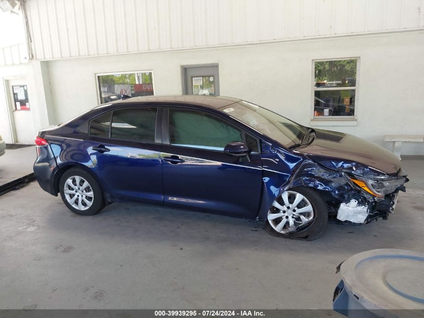 JTDEPMAE4MJ142144 2021 Toyota Corolla Le