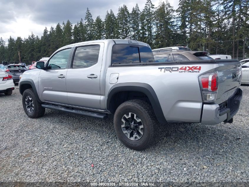 2021 Toyota Tacoma Trd Off-Road VIN: 3TYCZ5AN5MT020309 Lot: 39939309