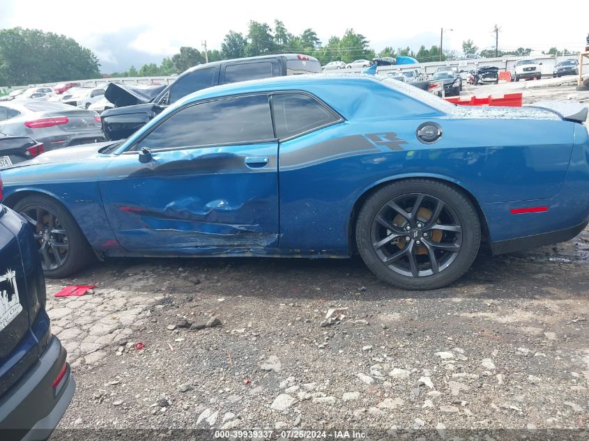 2021 Dodge Challenger R/T VIN: 2C3CDZBT3MH623762 Lot: 39939337